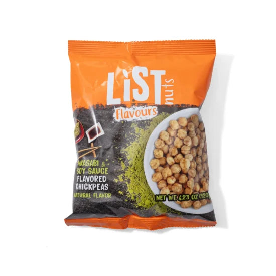 Wasabi &amp; Soy Sauce Flavored Chickpeas
